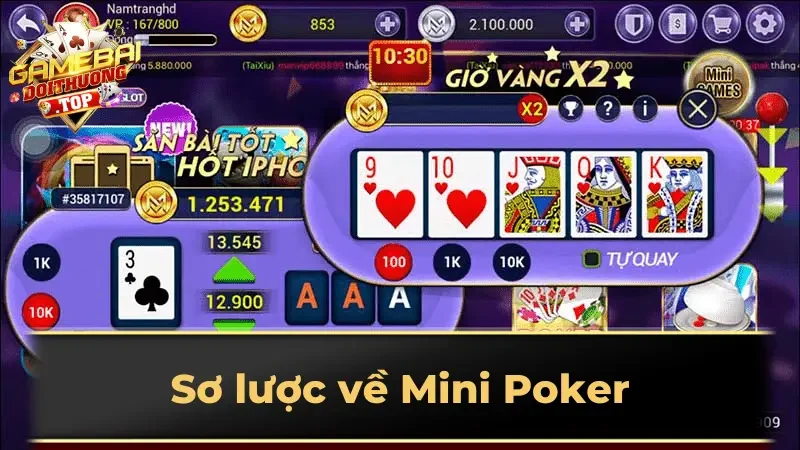 Sơ lược về Mini Poker